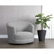 Grimaldi Liv Dove Swivel Armchair, Swivel